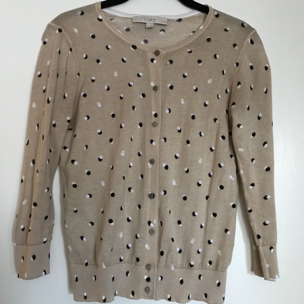 Loft 3/4 sleeve cardigan
